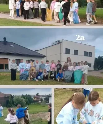 Uczniowie z Janikowa posprzątali okolicę szkoły w 33. edycji „Sprzątania świata”