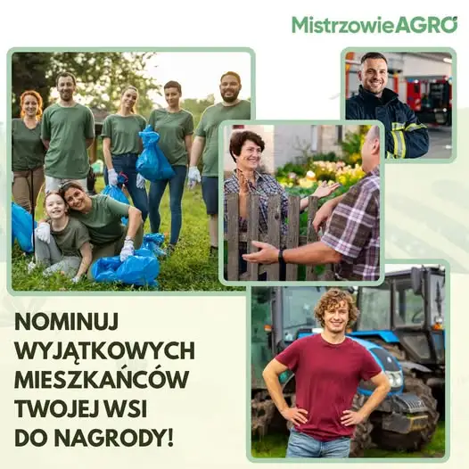 Plebiscyt „Mistrzowie Agro” – nominuj wyjątkowego mieszkańca swojej wsi