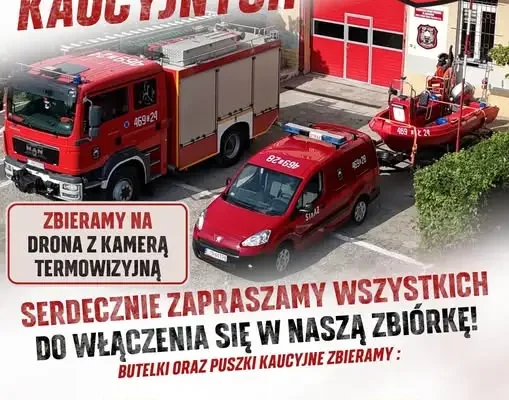 OSP Janikowo zbiera butelki i puszki na sprzęt do poszukiwań