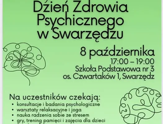 Swarzędz: Dzień Zdrowia Psychicznego z okazji 30-lecia SDS