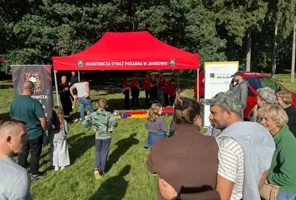 OSP Janikowo szkoliło mieszkańców Broniewic z pierwszej pomocy