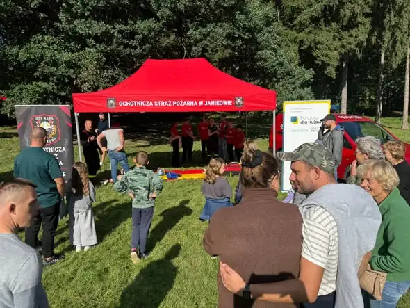 OSP Janikowo szkoliło mieszkańców Broniewic z pierwszej pomocy