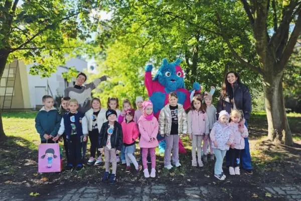 Mgokuś odwiedził przedszkolaków w Ludzisku z okazji Dnia Przedszkolaka