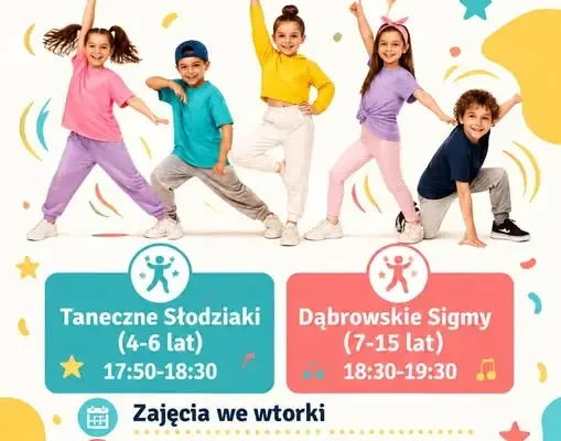 Zajęcia taneczne w Dąbrowie Biskupiej – pierwsze spotkanie bezpłatne