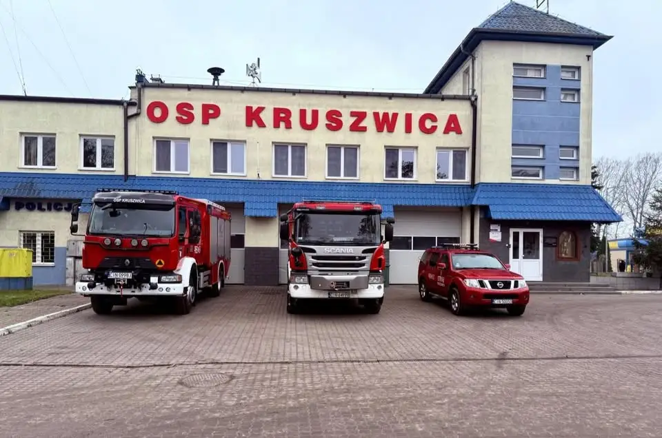 Druhowie z OSP Kruszwica oddali hołd strażakom z Niska