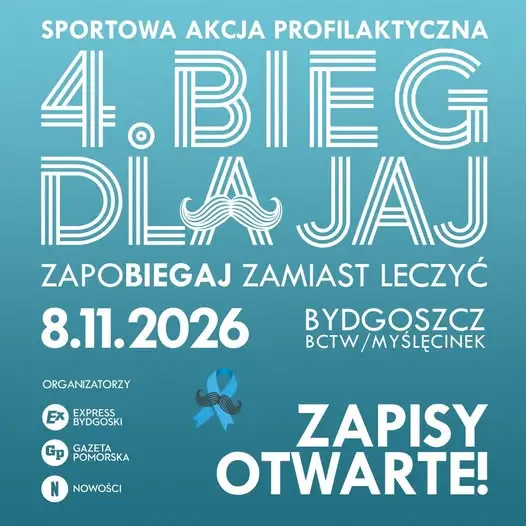 4. Bieg dla Jaj w Bydgoszczy – zapisy już otwarte!