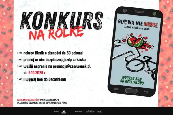 Konkurs na rolkę o kasku – zostało niewiele czasu na zgłoszenie