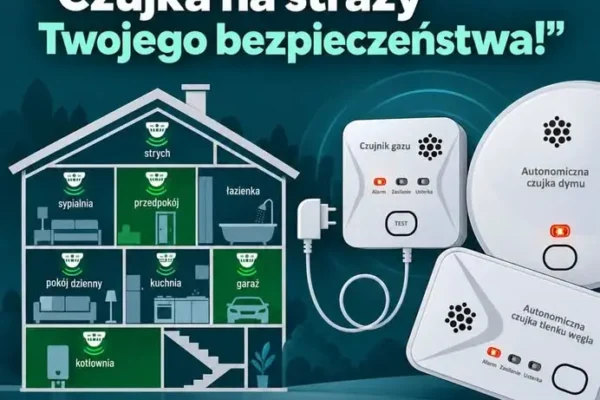 Fałszywy alarm czujki czadu w Inowrocławiu. Strażacy apelują o rozsądek