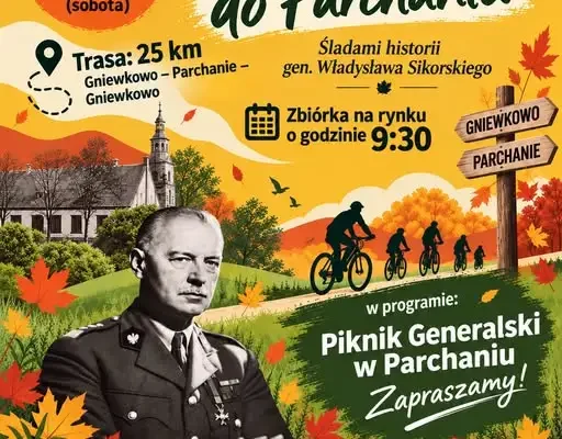 Rajd rowerowy do Parchania – już w sobotę!