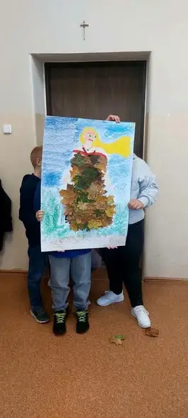 Jesienne warsztaty w klasie 3b – powstała Pani Jesień