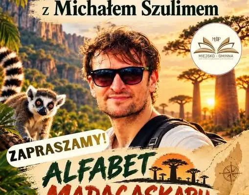 Gniewkowo: spotkanie podróżnicze z Michałem Szulimem w bibliotece