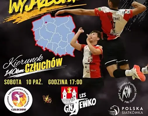 Siatkarze z Gniewkowa zagrają w Człuchowie w 3. lidze