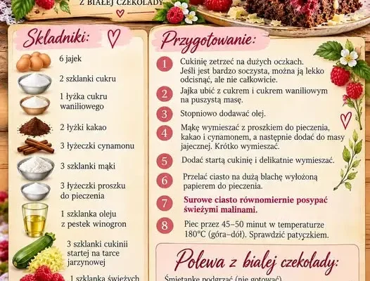 Ciasto cukiniowe Eweliny – czwarty przepis w kulinarnym cyklu PTTK Kruszwica