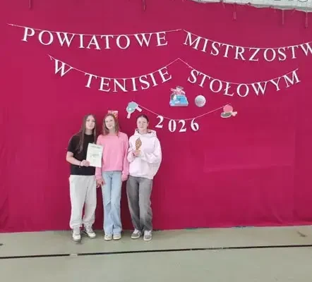 Tenisistki stołowe z Rojewa czwarte w Mistrzostwach Powiatu Inowrocławskiego