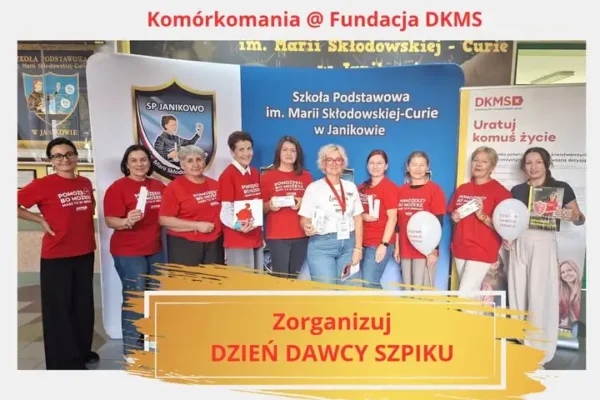Ogólnopolski Dzień Dawcy Szpiku – Szkoła w Janikowie od trzech lat szuka bliźniaków genetycznych