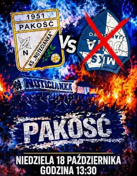 Derby w Pakości: Notecianka II zmierzy się z Janikowem