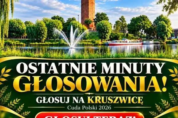 Kruszwica walczy o tytuł „Cuda Polski 2026” – trwa ostatnia faza głosowania