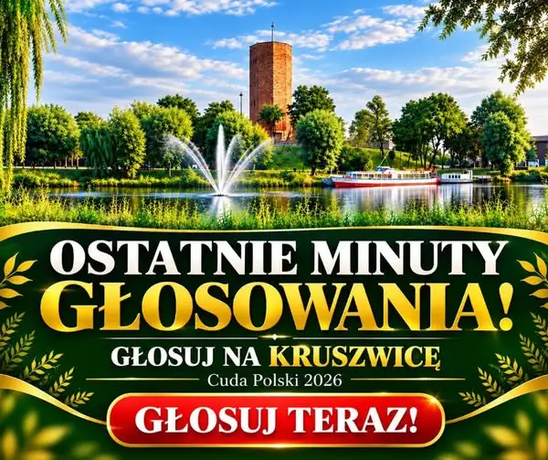 Kruszwica walczy o tytuł „Cuda Polski 2026” – trwa ostatnia faza głosowania