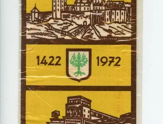 Kruszwica: pamiątka po zlocie PTTK sprzed 54 lat