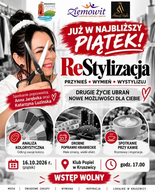 ReStylizacja w Kruszwicy – druga edycja wymiany ubrań już 16 października