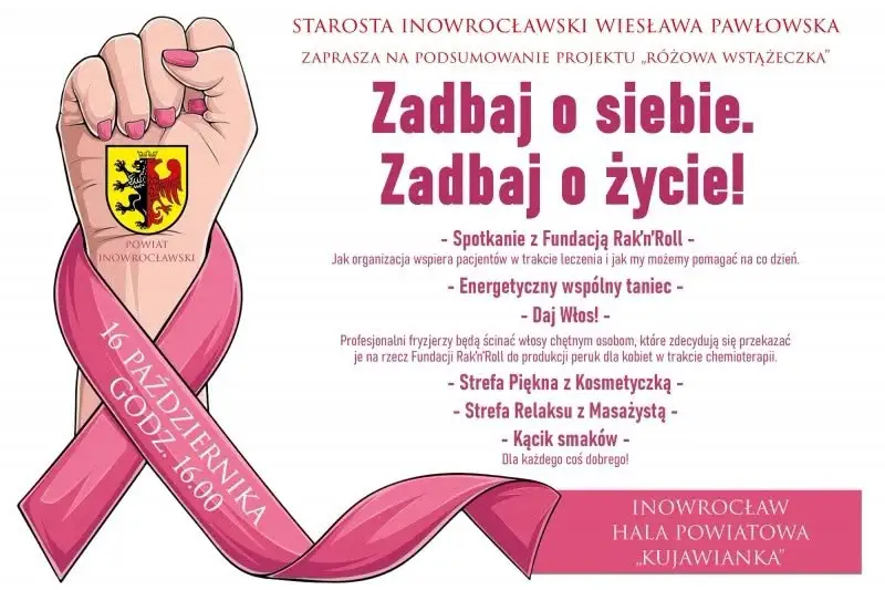 Inowrocław: wydarzenie o profilaktyce raka piersi już 16 października