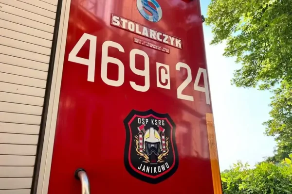 Interwencja OSP Janikowo: otwarcie mieszkania na ul. Sportowej