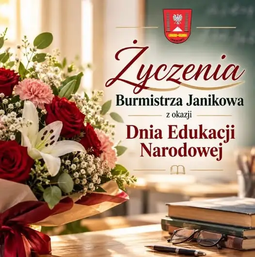 Dzień Edukacji Narodowej w Gminie Janikowo – życzenia od burmistrza