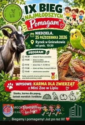 XXXII Bieg im. Rodziny Milewskich już w niedzielę – Rojewo i Gniewkowo zapraszają