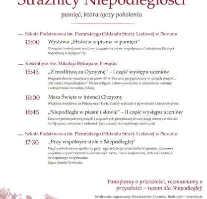 Narodowe Święto Niepodległości w Gminie Dąbrowa Biskupia – bieg, wystawa i wspólne świętowanie