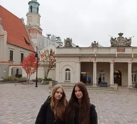 Uczennice z naszej szkoły na II Zlocie Szkół Podstawowych w Poznaniu