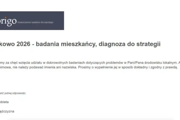 Gmina Janikowo pyta mieszkańców o problemy społeczne – ruszają ankiety