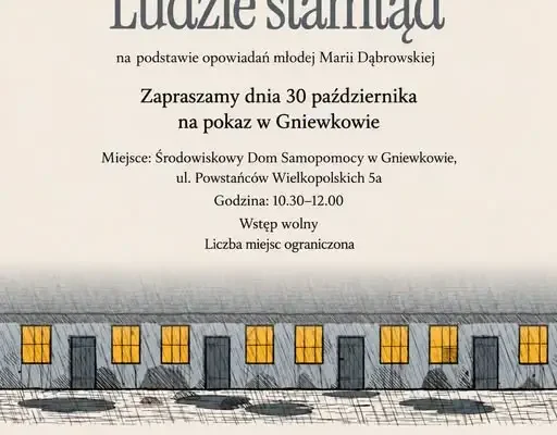 Teatr Węgajty zaprezentuje „Ludzi stamtąd” w Gniewkowie