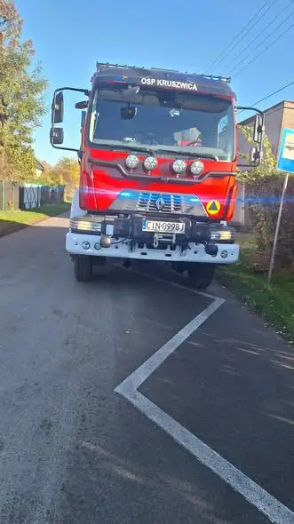 Neutralizacja substancji ropopochodnej na drodze Sokolniki – Kraszyce