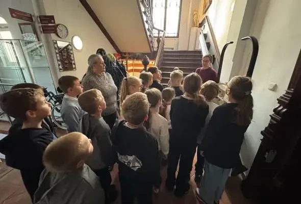 Klasa 3d z wizytą w muzeum Jana Kasprowicza