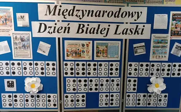 Dzień Białej Laski w Janikowie: uczniowie poznali świat osób niewidomych