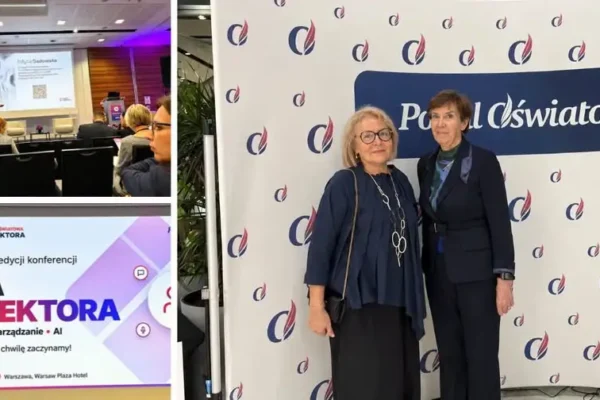 Dyrekcja Akademii Szkolnictwa AS w Inowrocławiu na II Forum „Siła Dyrektora” w Warszawie