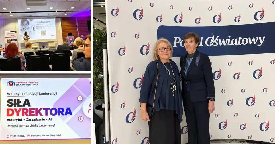 Dyrekcja Akademii Szkolnictwa AS w Inowrocławiu na II Forum „Siła Dyrektora” w Warszawie