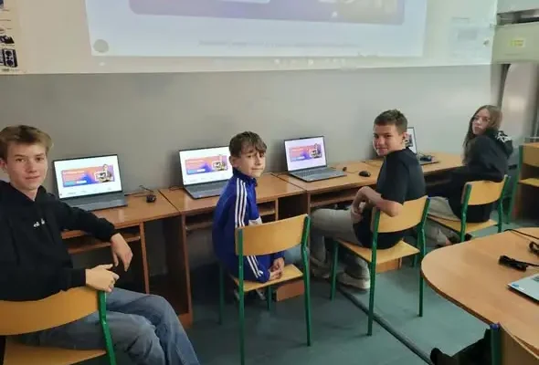 Uczniowie SP5 Inowrocław z sukcesem w IT Fitness Test