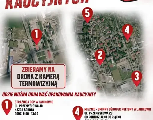 Janikowo: akcja zbiórki opakowań kaucyjnych dla OSP nabiera tempa